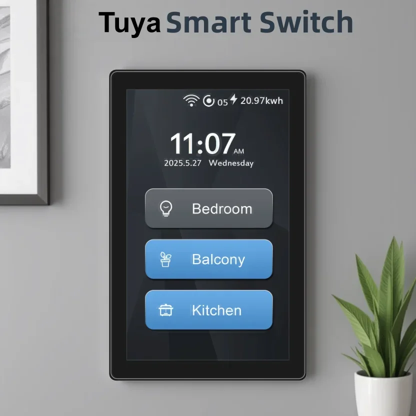 Home Automation Systems Diy - Sakelar Wifi Cerdas Tuya EU 4x4,