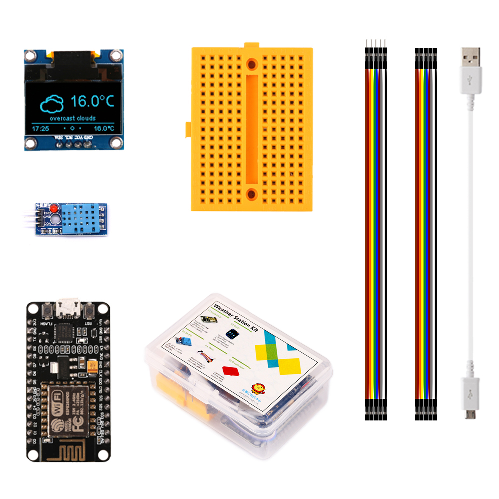 Esp8266 Nodemcu Board - Perlengkapan DIY Stasiun Cuaca ESP8266 dengan