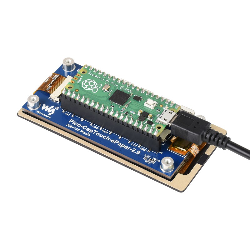Display Epaper 2.9 - Modul e-Paper Sentuh 2.9 inci untuk