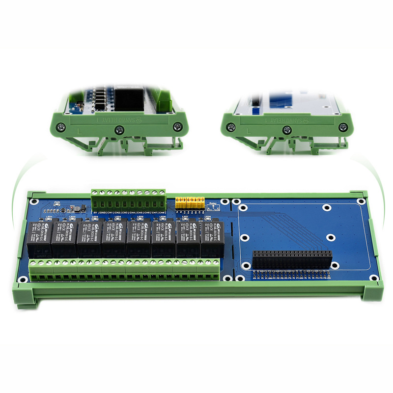 Raspberry Pi 4 Model B 3B Plus - Relay 8 Channel Board ulasan dan harga