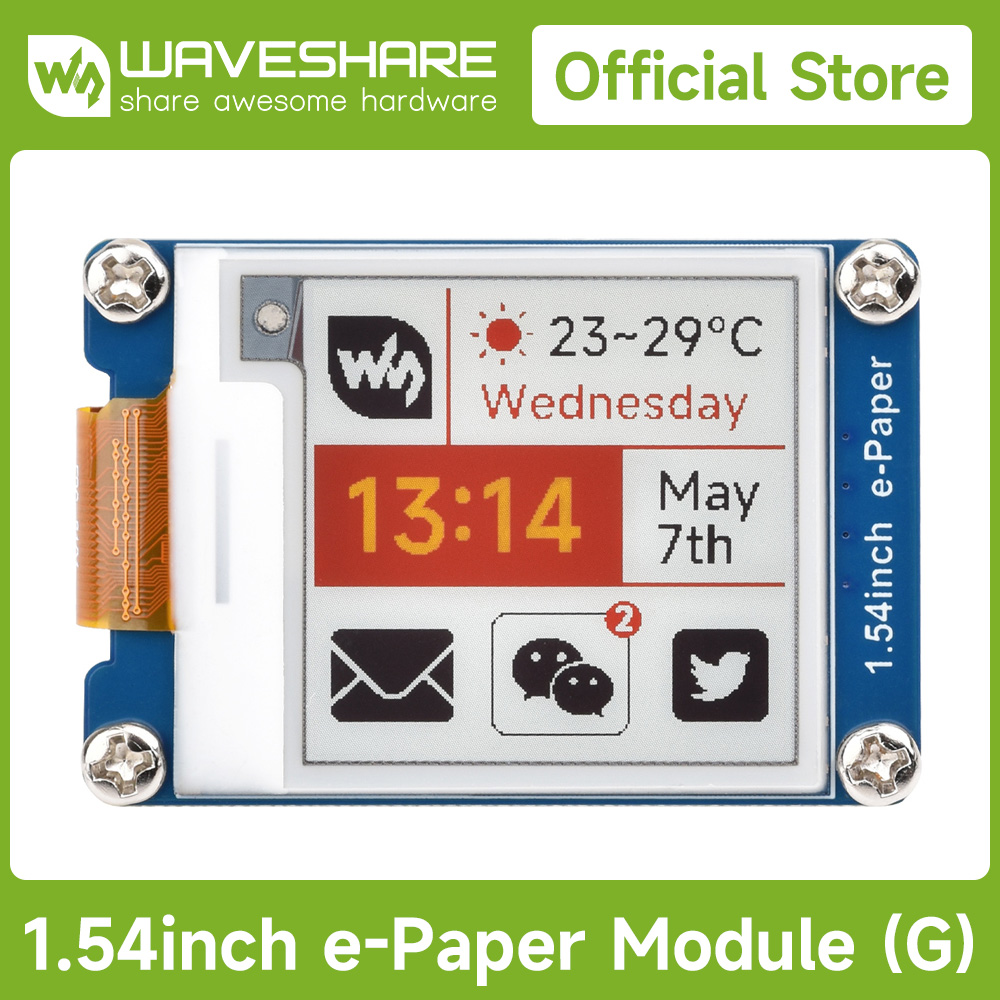 Waveshare Layar E-paper 1.54 I - Display Epaper 2.9 ulasan dan harga
