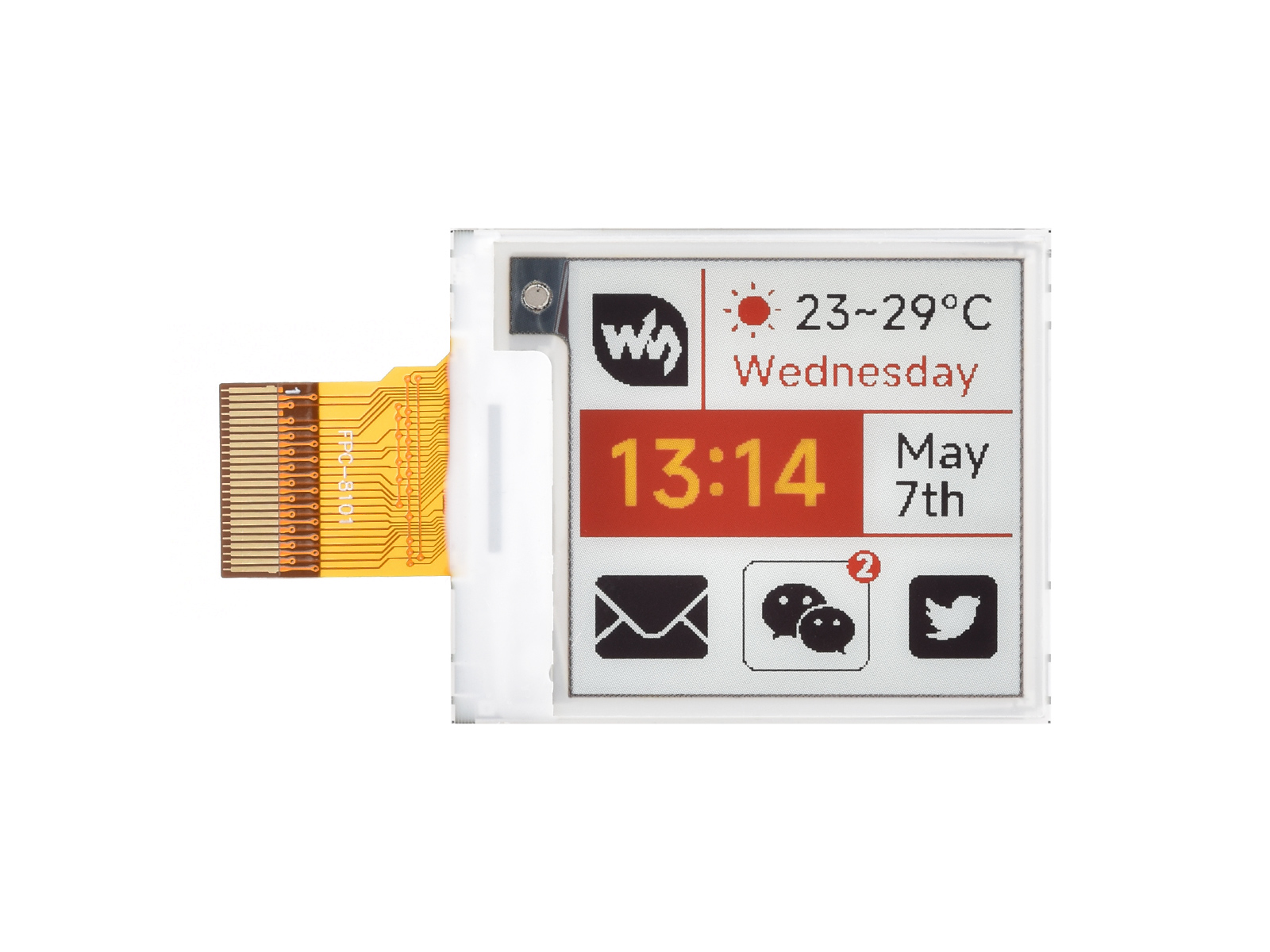 Waveshare Layar E-paper 1.54 I - Display Epaper 2.9 ulasan dan harga