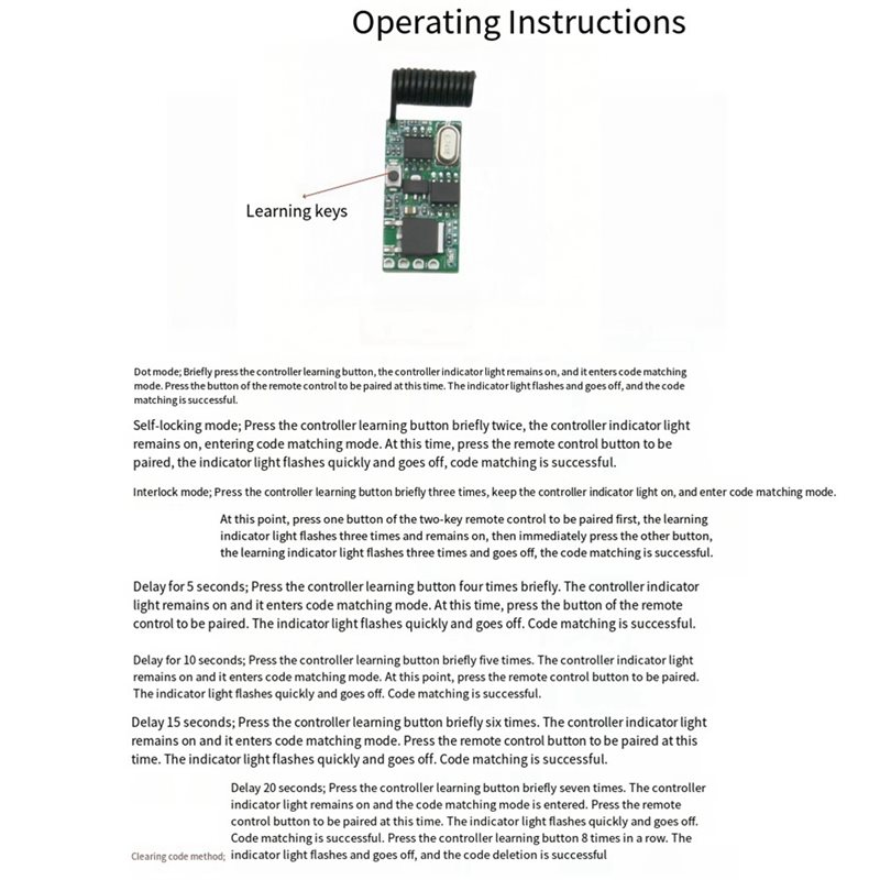 Y45A-Untuk Pengontrol Sakelar  - 433Mhz Receiver Module ulasan dan harga